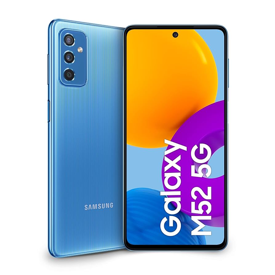 Samsung Galaxy M52 5G 128GB Light Blue EU [16.95 cm (6.7